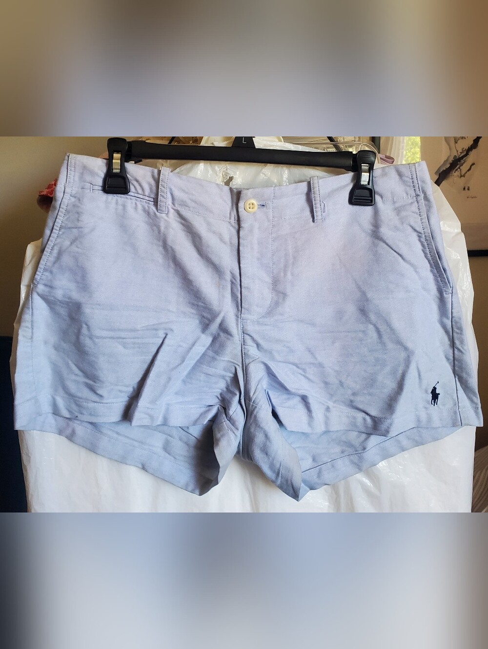 POLO Ralph Lauren Light Blue Flat Front Shorts